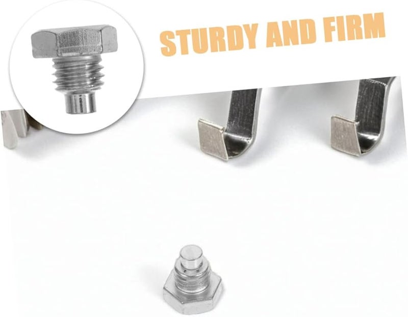 Balacoo 6pcs Horizontal Jack Handle Replacement Screws Metal Repair Parts for Automotive Floor Jack - Image 3